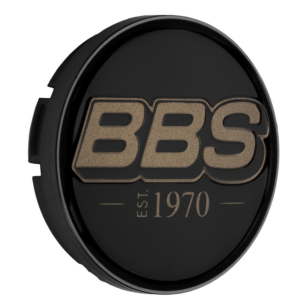 BBS Nabendeckel 2D Schwarz/Bronze (4Stk.)