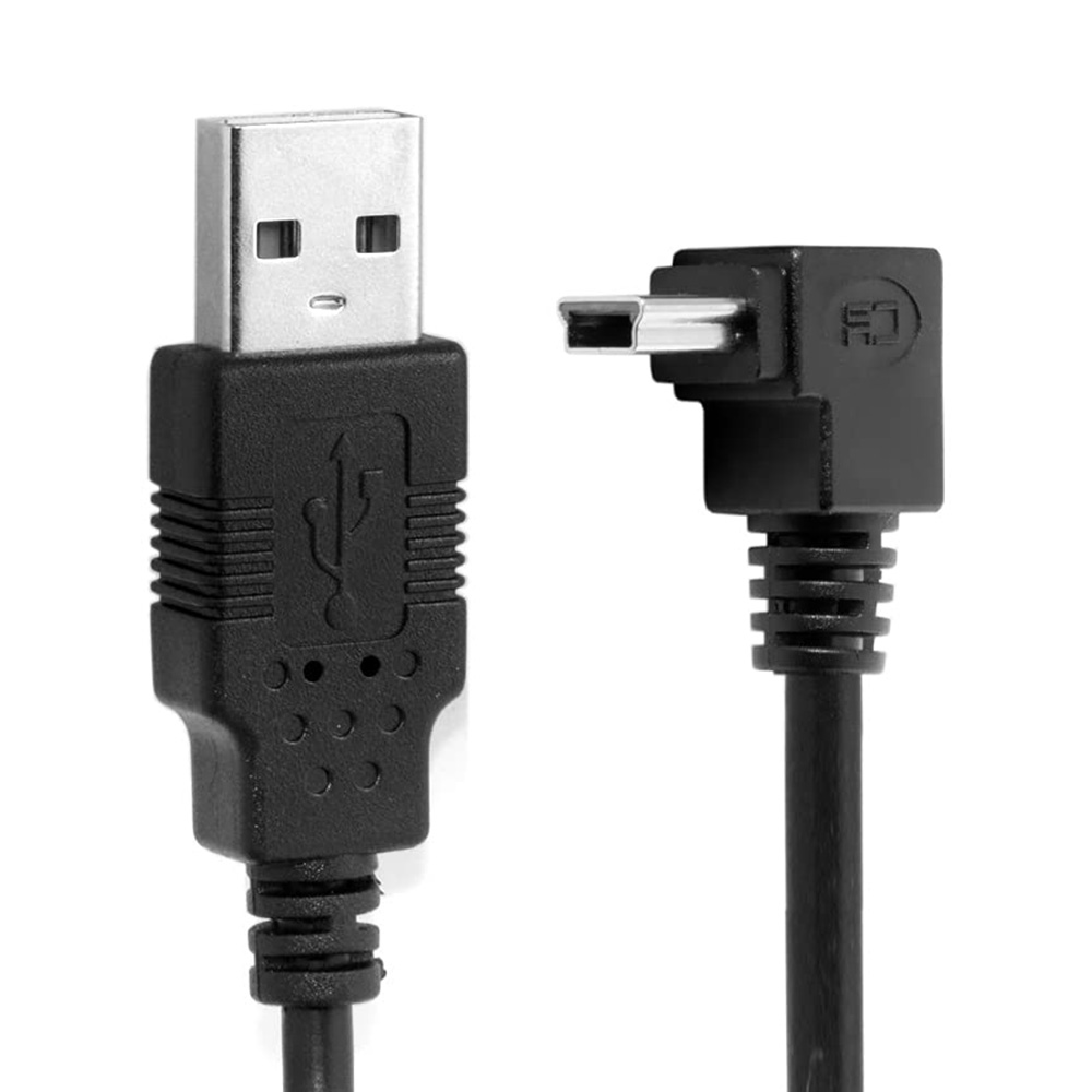 Mini USB Kabel 90°